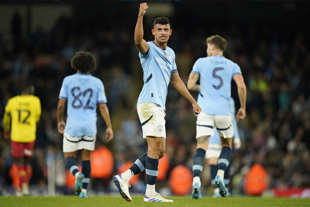 Susah Payah Manchester City Kalahkan Watford