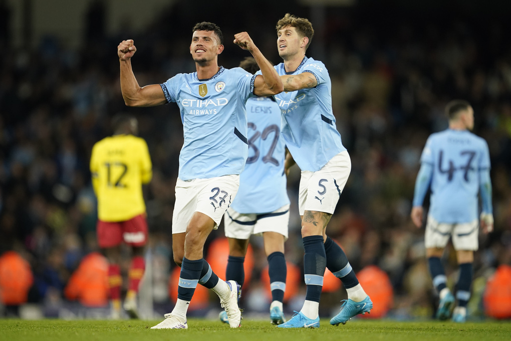 Susah Payah Manchester City Kalahkan Watford