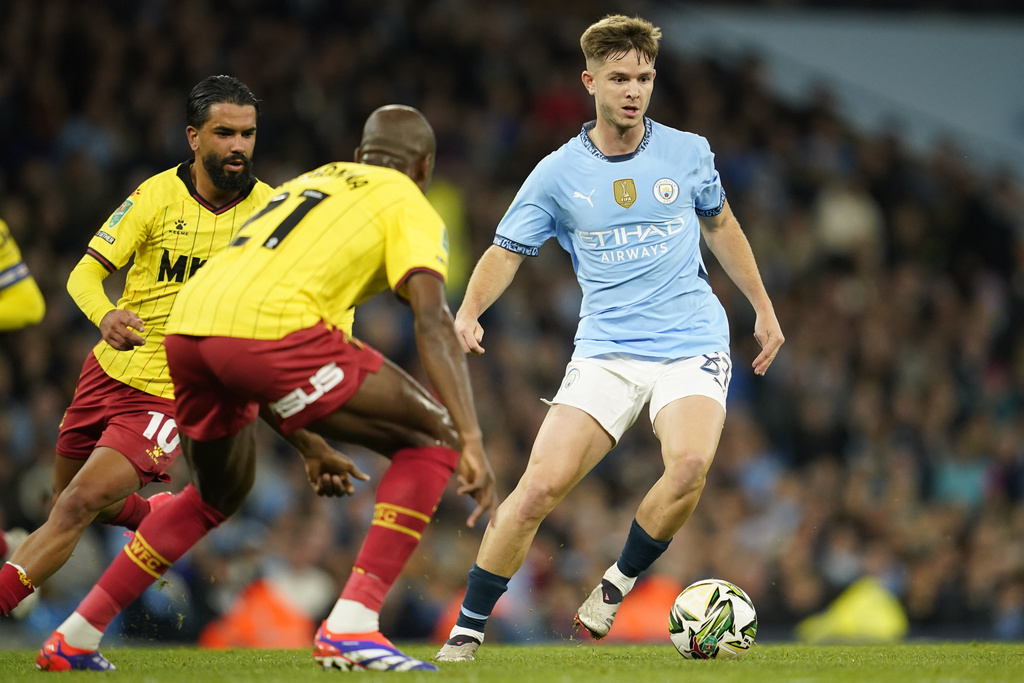Susah Payah Manchester City Kalahkan Watford