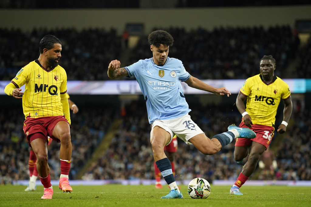 Susah Payah Manchester City Kalahkan Watford