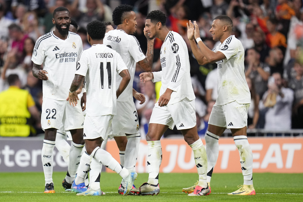 Madrid vs Stuttgart: Mbappe Cetak Gol Lagi, Endrick Pecahkan Rekor Raul