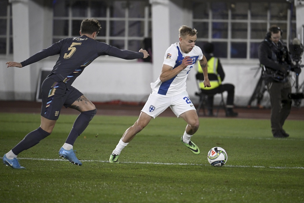 Finlandia vs Inggris: The Three Lions Terlalu Tangguh