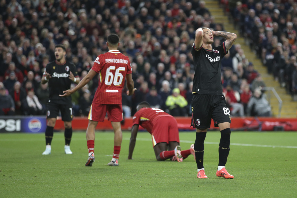 Liverpool vs Bologna: The Reds Masih Terlalu Perkasa Bagi Rossoblu
