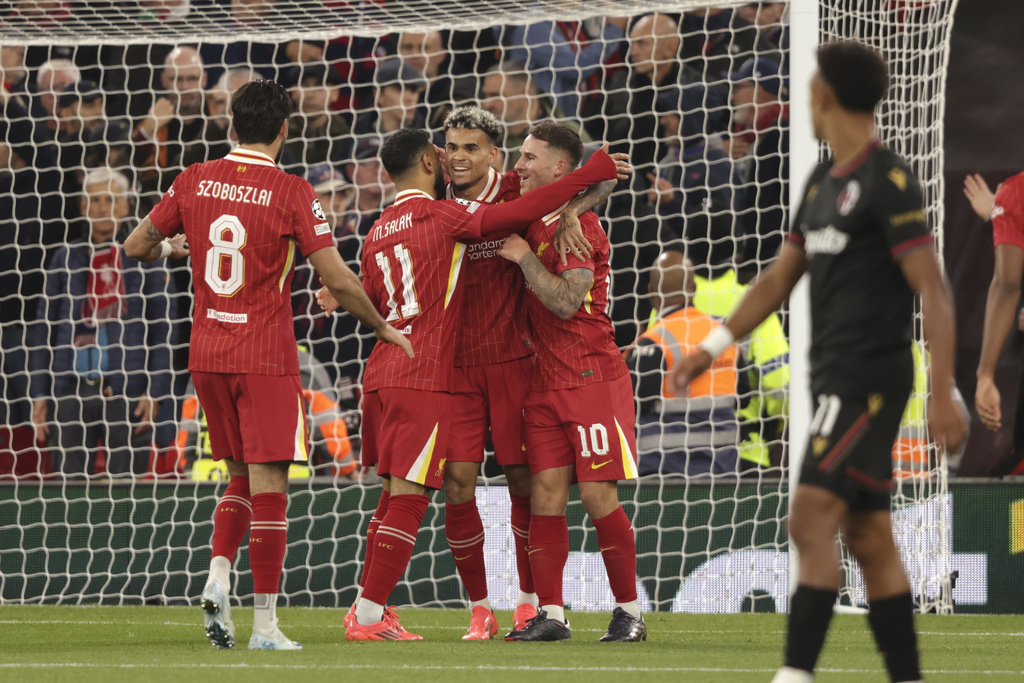 Liverpool vs Bologna: The Reds Masih Terlalu Perkasa Bagi Rossoblu