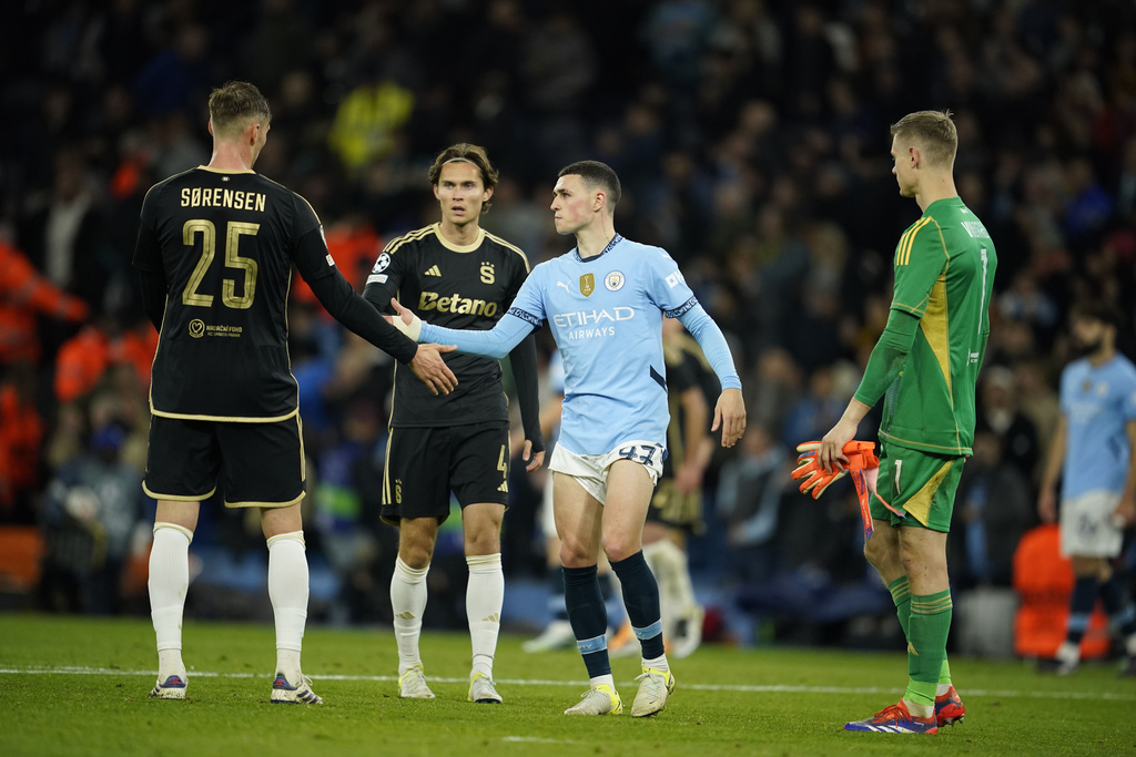 Pesta 5 Gol Manchester City ke Gawang Sparta Praha