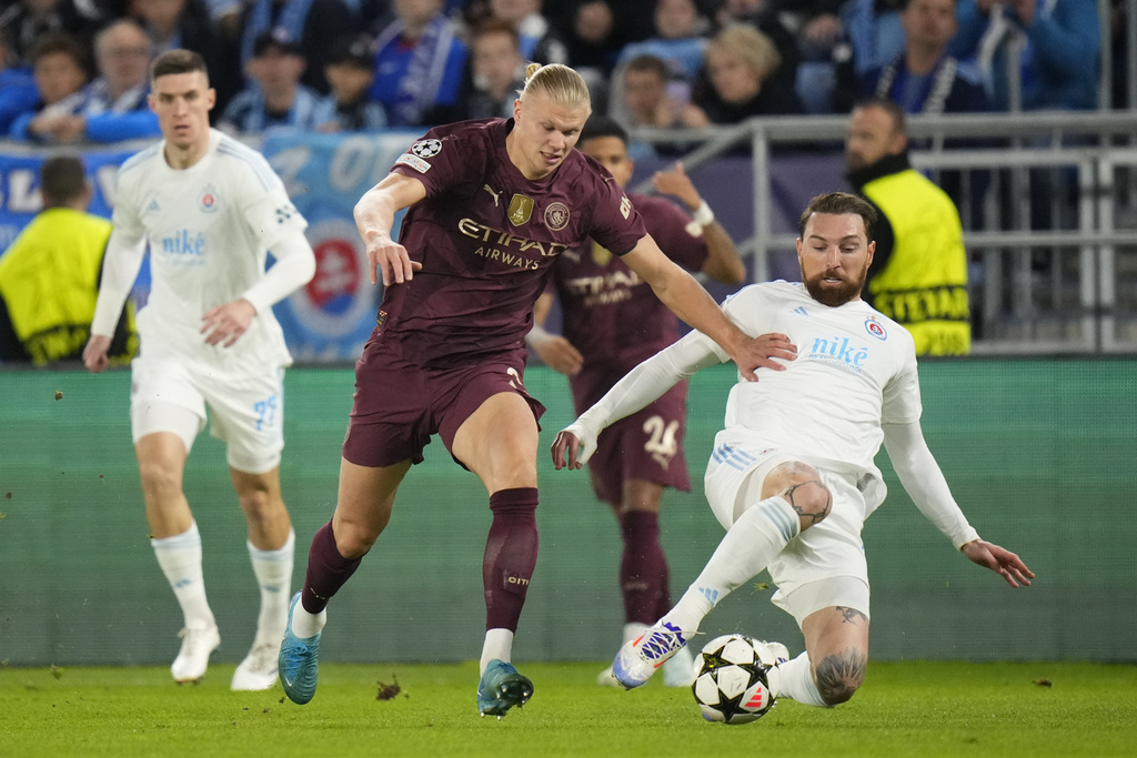 Slovan Bratislava vs Man City: Pesta Gol The Citizens