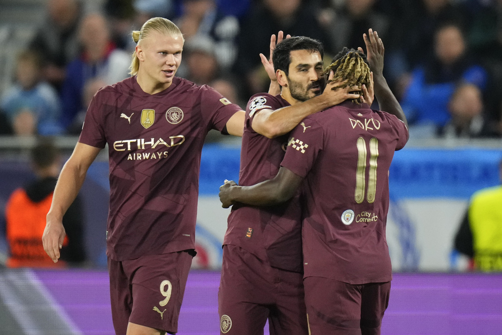 Slovan Bratislava vs Man City: Pesta Gol The Citizens