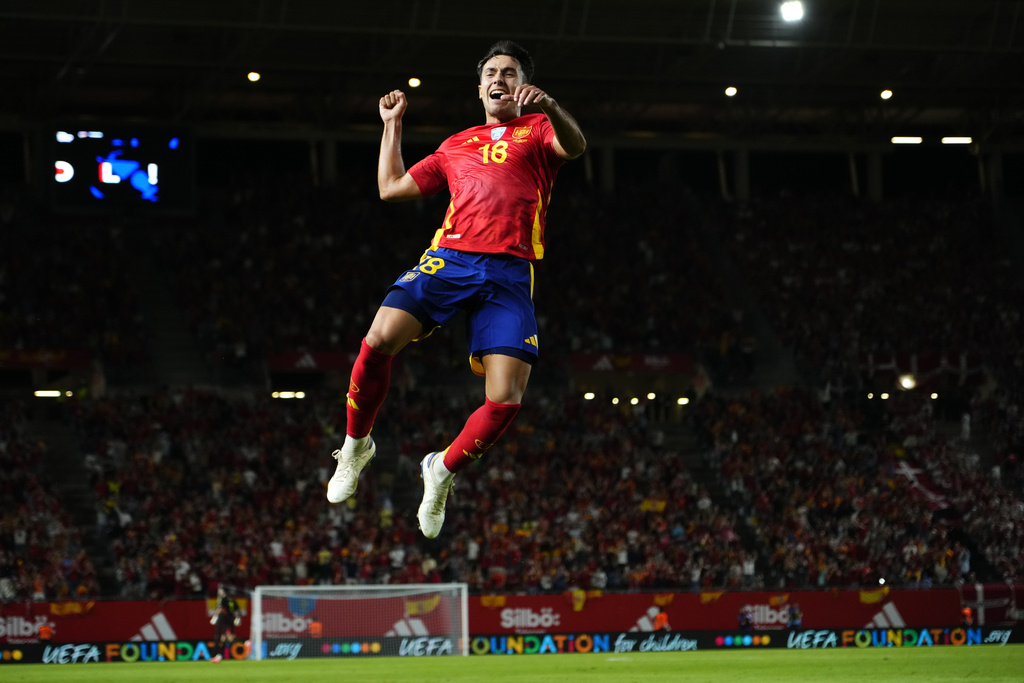 Spanyol vs Denmark: Martin Zubimendi Sang Pembeda