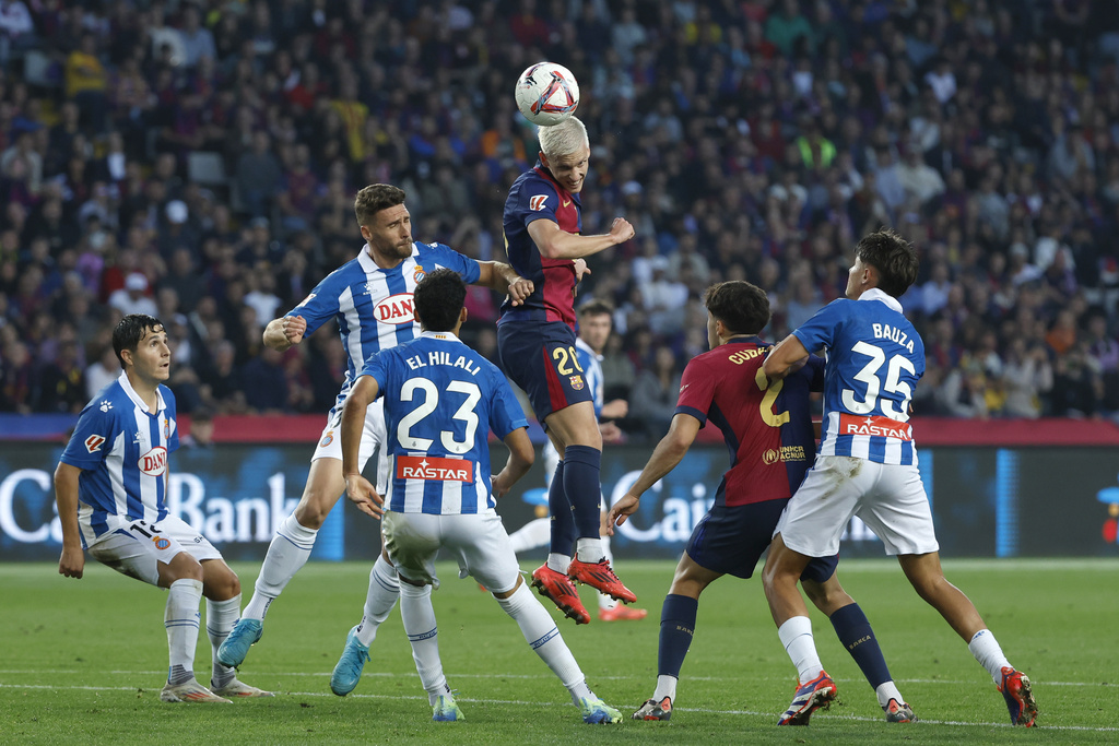 Barcelona vs Espanyol: Dani Olmo Bintangnya