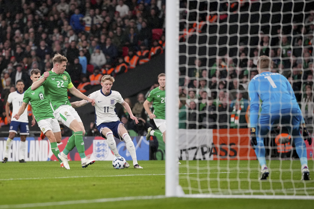 Pesta 5 Gol Inggris ke Gawang Rep Irlandia