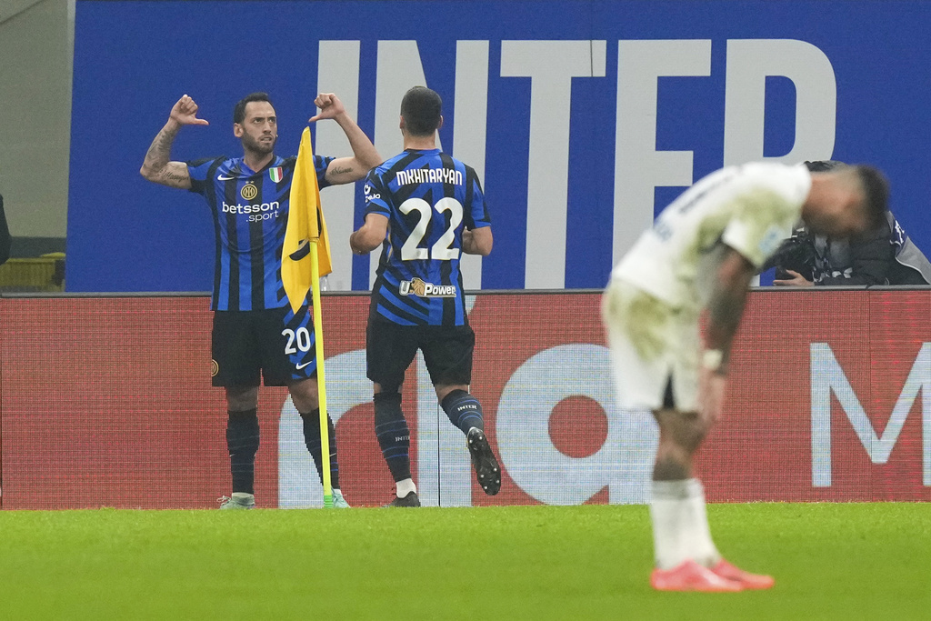 Inter Milan dan Napoli Berbagi Poin, Calhanoglu Gagal Penalti