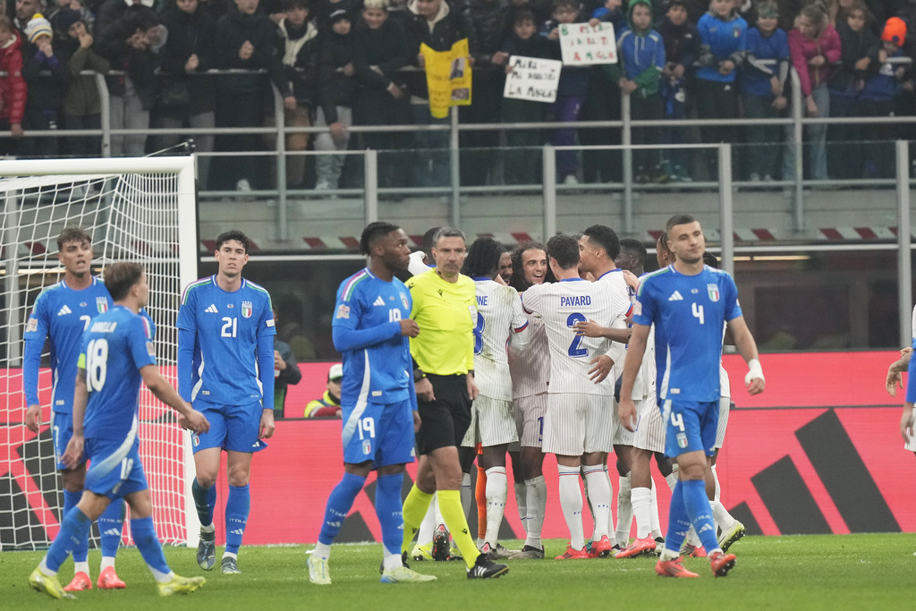 Prancis Permak Italia 3-1