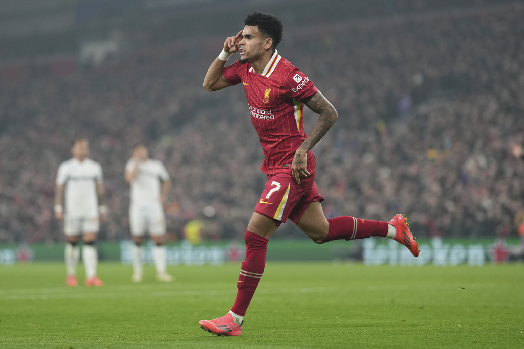 Liverpool vs Leverkusen: Luis Diaz jadi Bintangnya!