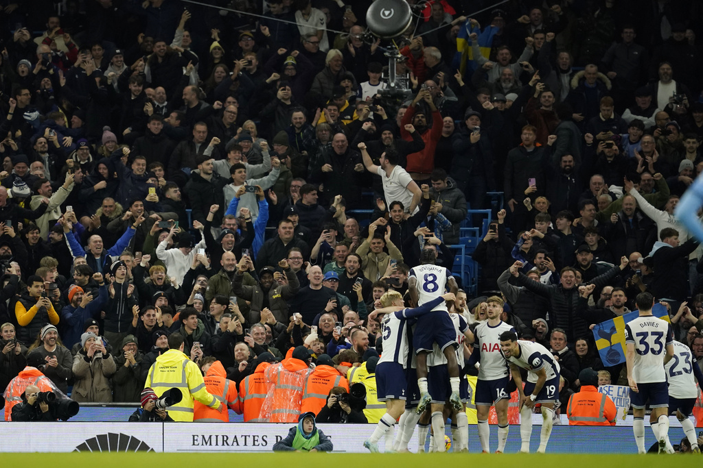 Jarang Terjadi, Tottenham Pesta Gol ke Gawang Man City