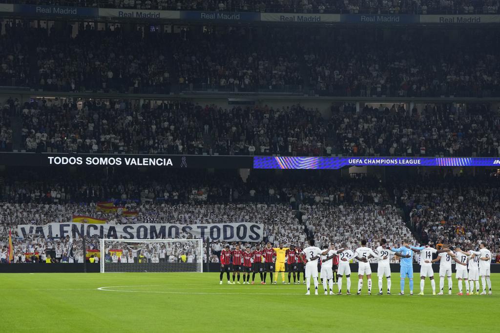 Pesta AC Milan di Markas Real Madrid