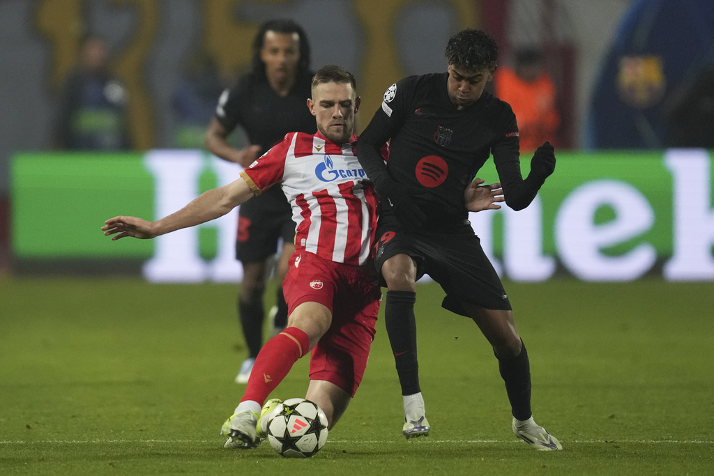 Red Star Belgrade vs Barcelona: Lewandowski jadi Bintangnya