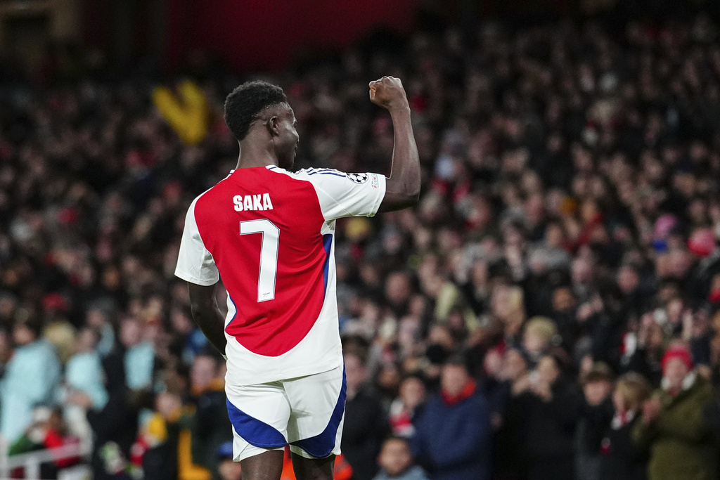 Arsenal vs Monaco: Pertunjukan Bukayo Saka