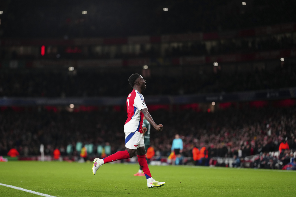 Arsenal vs Monaco: Pertunjukan Bukayo Saka