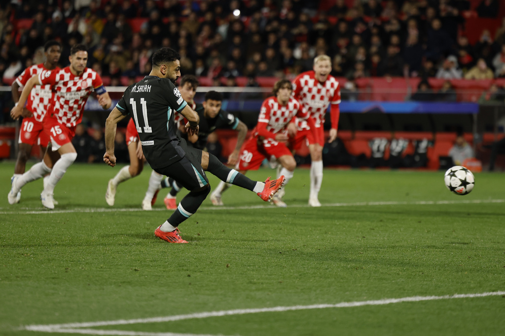 Girona vs Liverpool: Tiga Poin Si Merah dari Penalti Mo Salah