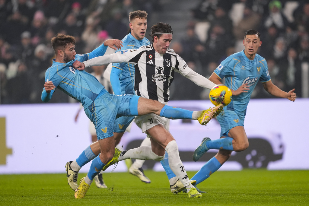 Venezia Nyaris Berpesta, Juventus Diselamatkan Penalti Vlahovic