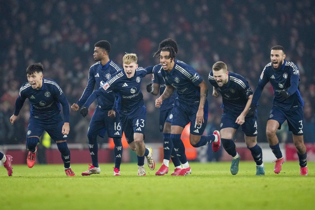 Arsenal vs MU: Setan Merah Singkirkan Meriam London Lewat Adu Penalti