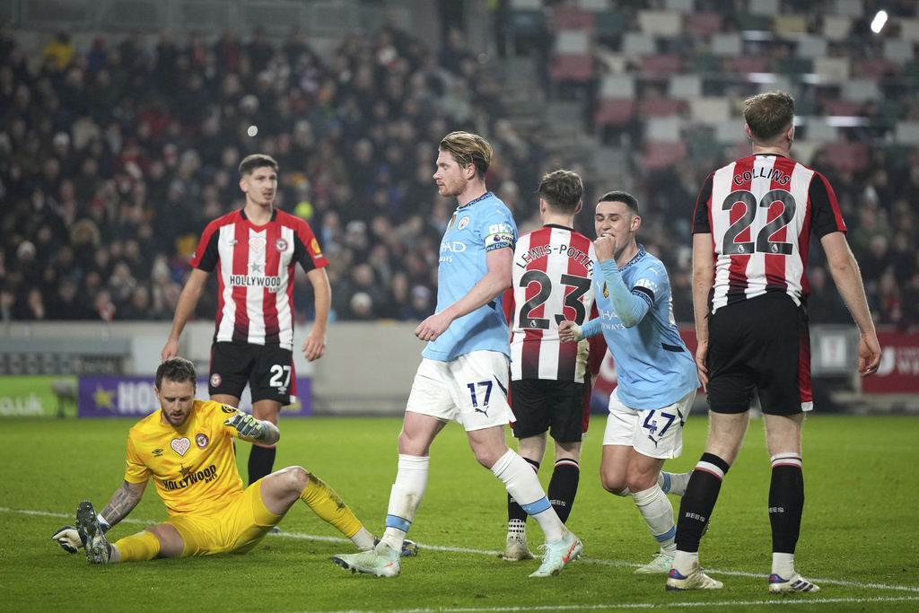 Brentford vs Man City: 2 Gol Foden yang Sia-sia