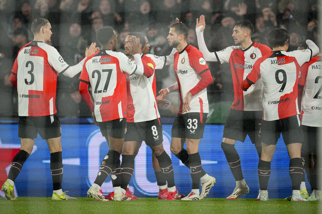 Feyenoord Redam Milan dengan Skor 1-0