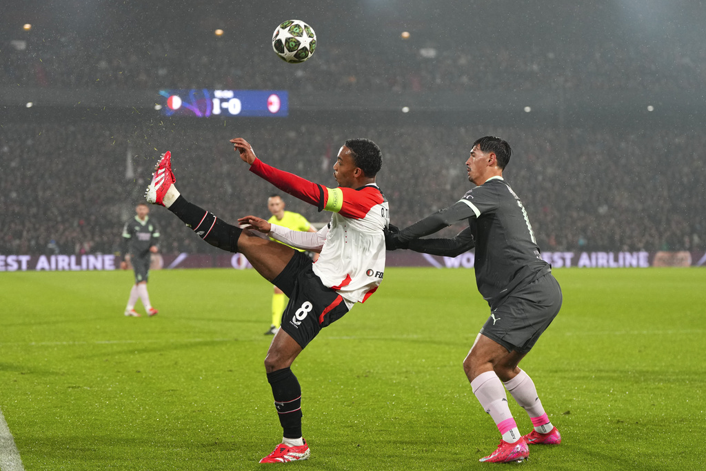 Feyenoord Redam Milan dengan Skor 1-0