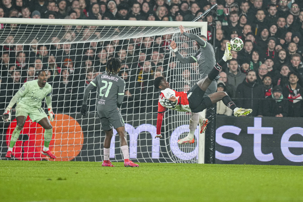 Feyenoord Redam Milan dengan Skor 1-0