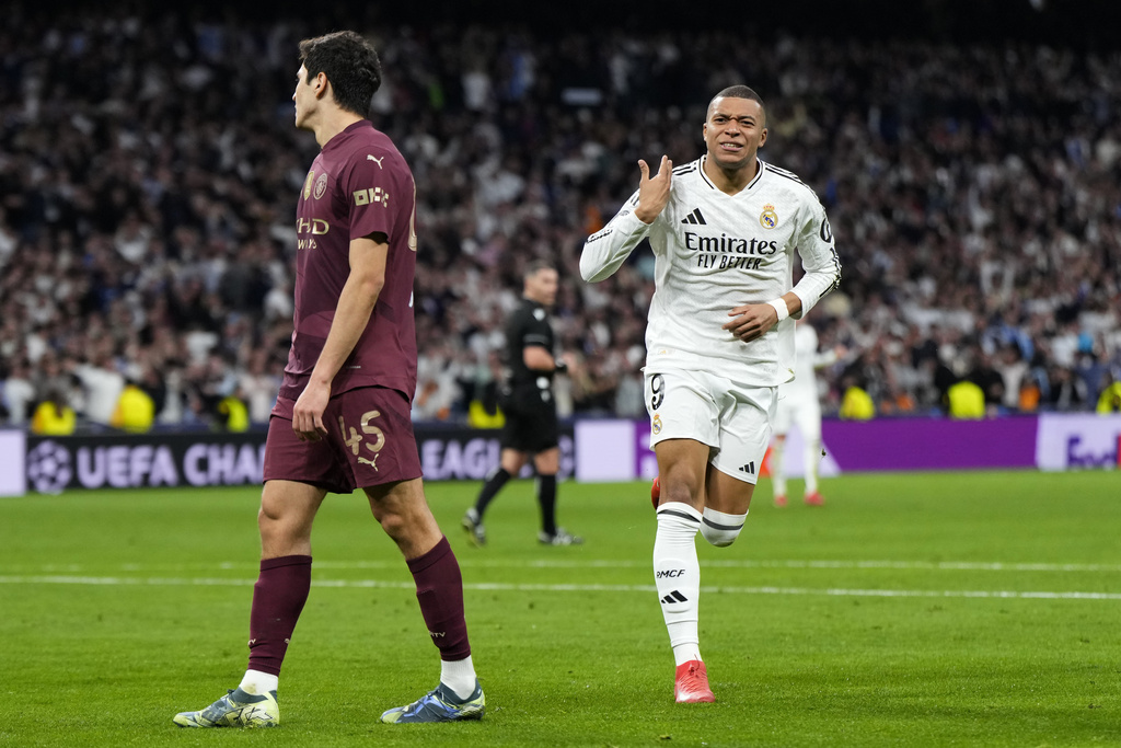 Madrid vs Man City: Harinya Mbappe, Los Blancos Lolos dengan Gagah