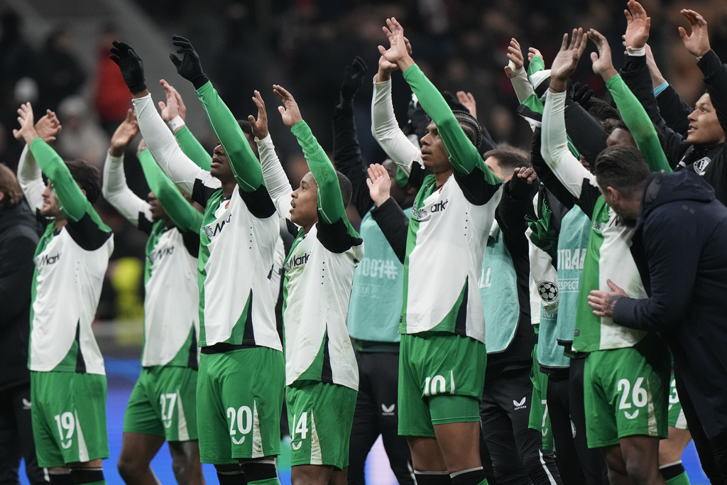 Euforia Feyenoord, Tangis Milan di San Siro