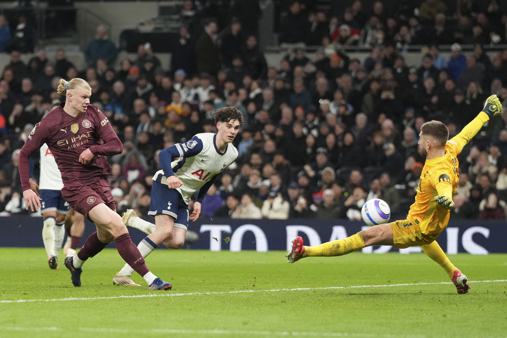 Tottenham vs Man City: Haaland Kembali, Haaland jadi Pahlawan