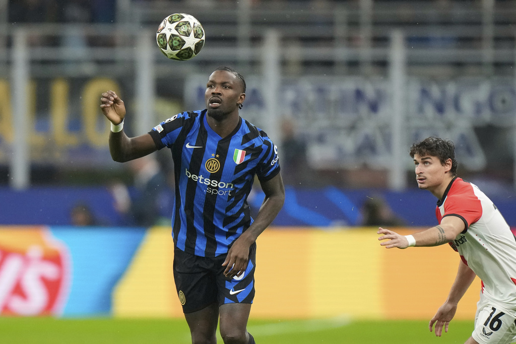 Thuram Pimpin Inter Milan ke 8 Besar Liga Champions