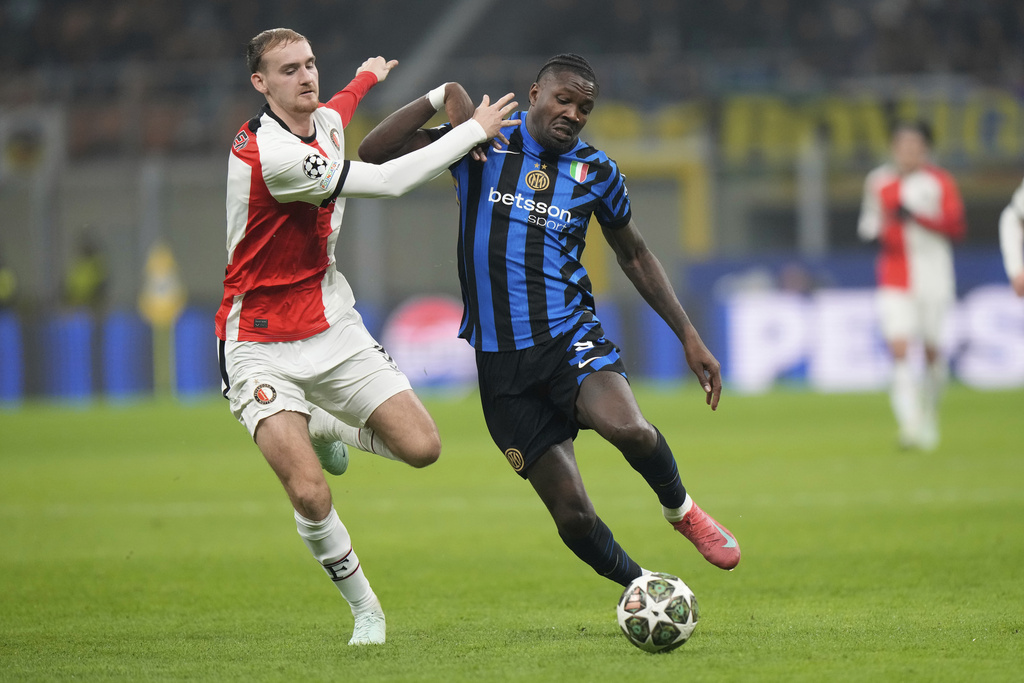 Thuram Pimpin Inter Milan ke 8 Besar Liga Champions