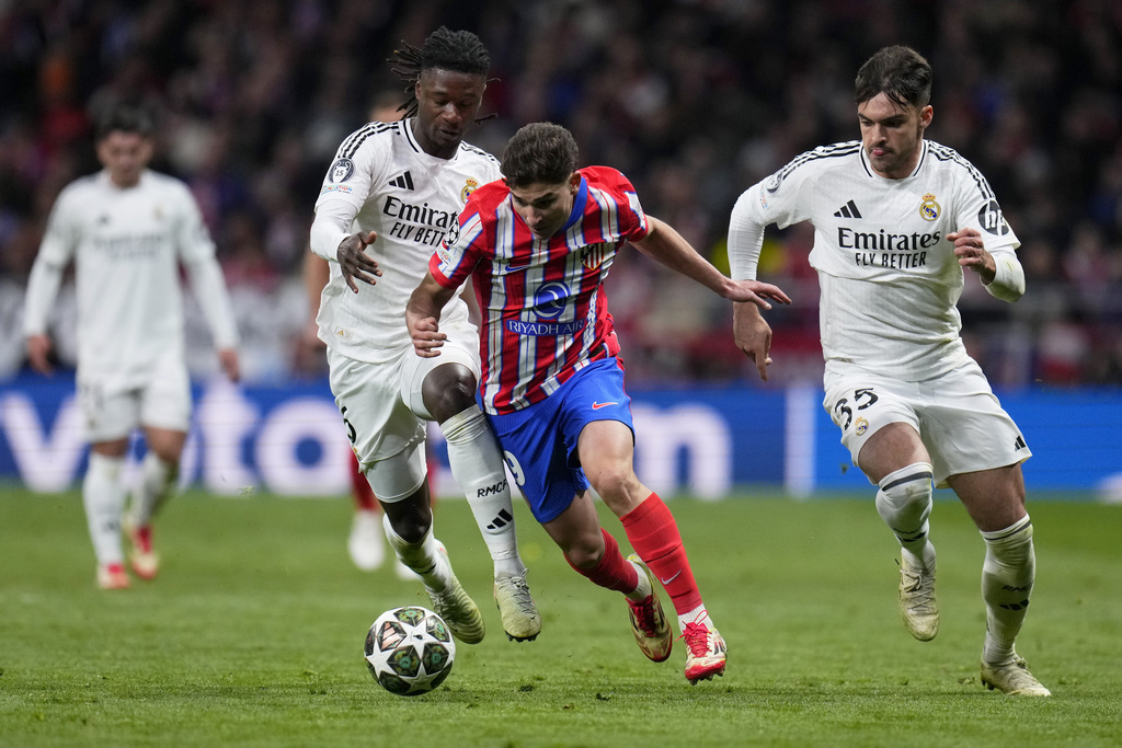 Atletico vs Madrid: Penuh Drama, Los Blancos Lolos 8 Besar UCL Lewat Adu Penalti 