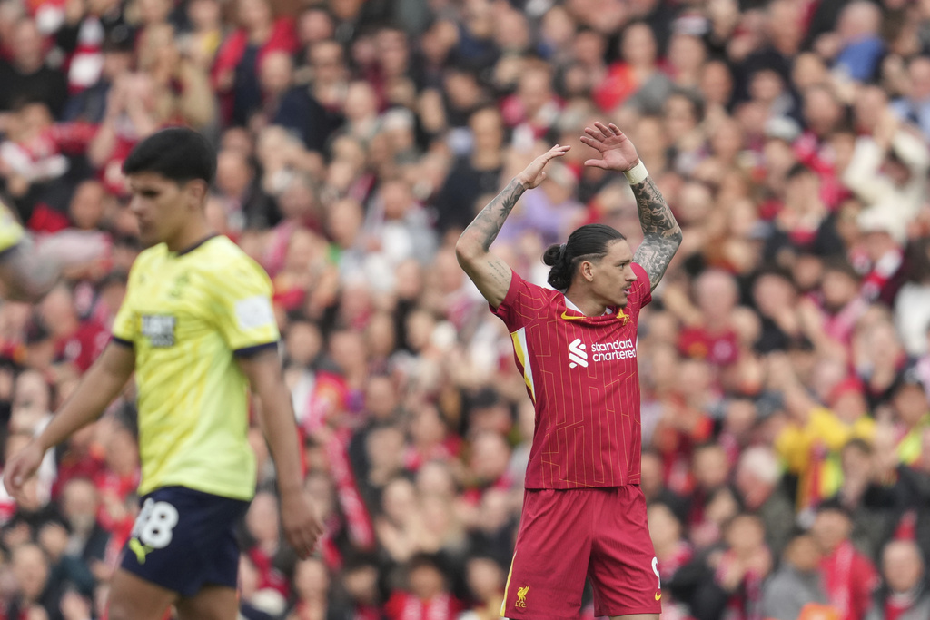 Liverpool vs Soton: Comeback, Dibuka Nunez Ditutup Mo Salah