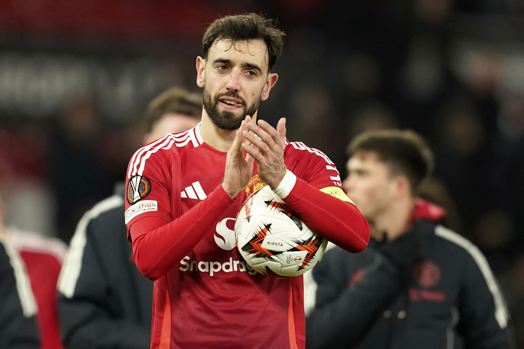 Hattrick Bruno Fernandes Antar MU ke Perempat Final Liga Europa