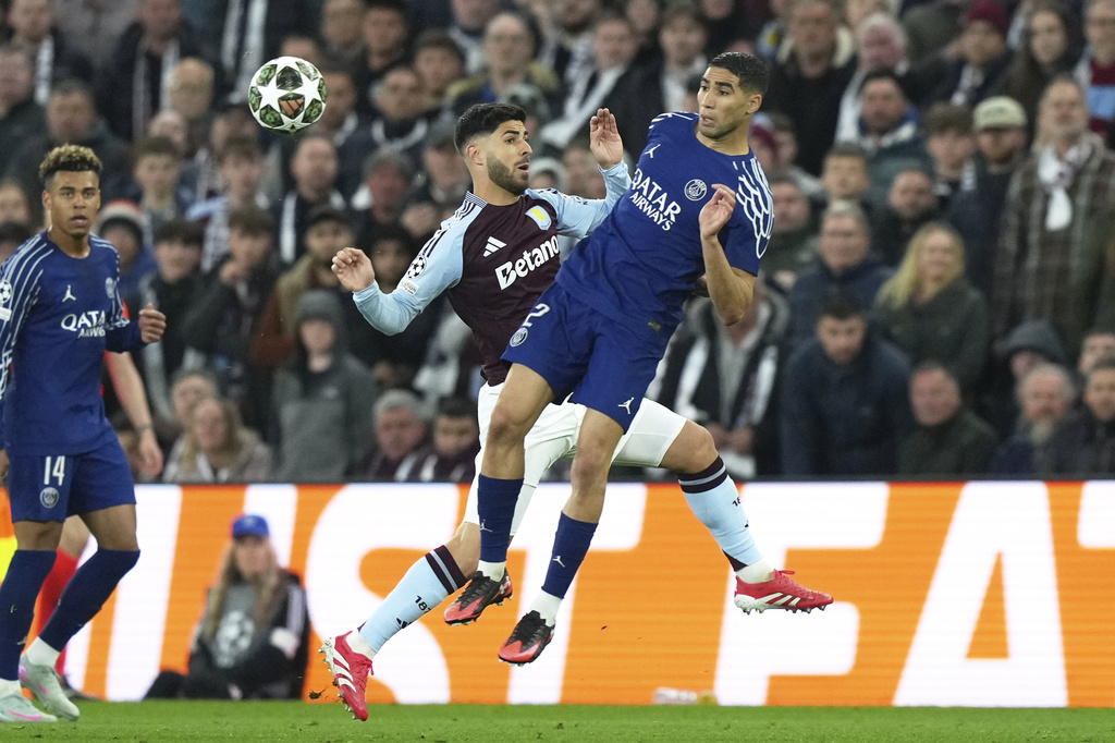 PSG Akhiri Perlawanan Sengit Villa, Tembus Semifinal UCL