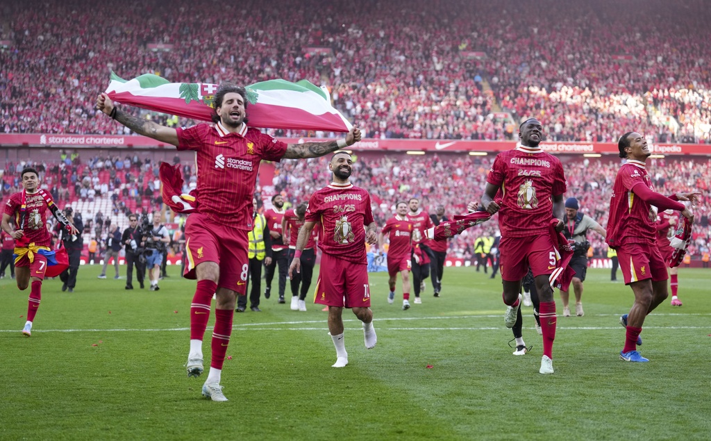 Pesta di Anfield, Liverpool Kunci Juara Premier League 2024-2025
