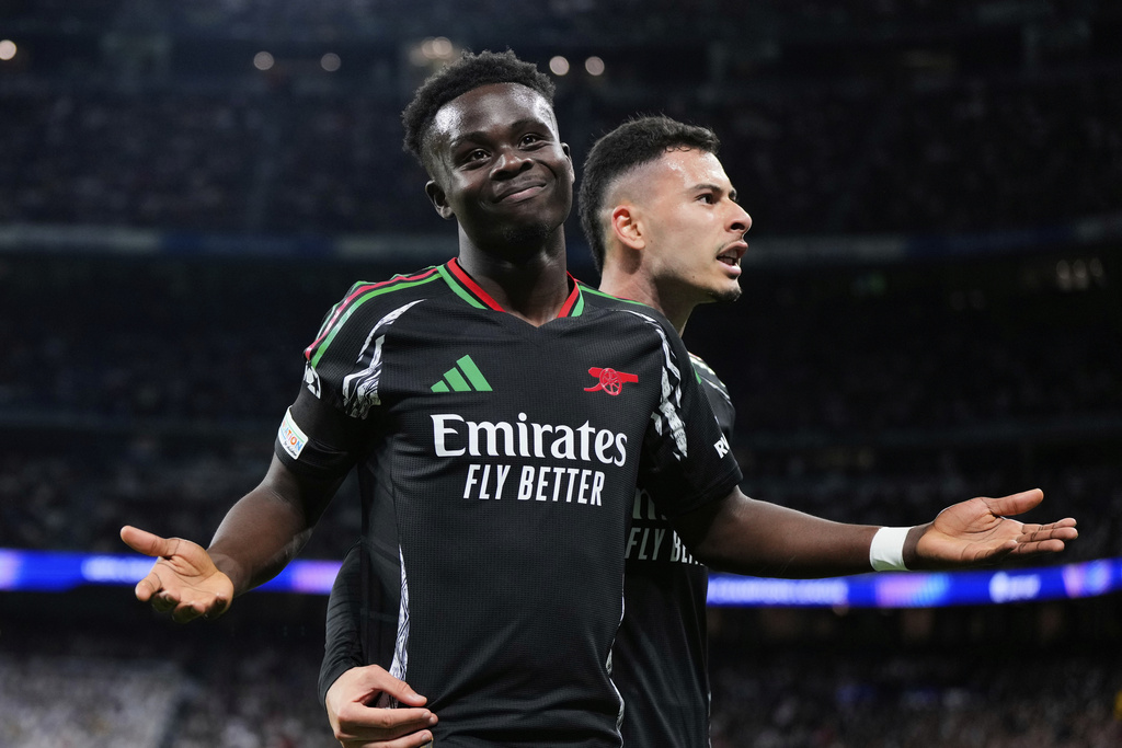 Pesta Arsenal dan Tangis Madrid di Bernabeu