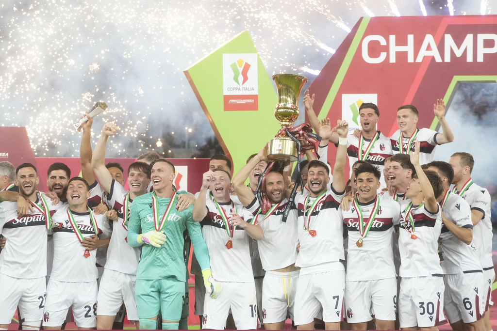 Kejutan Bologna, Sikat Milan dan Juara Coppa Italia 2024-2025 