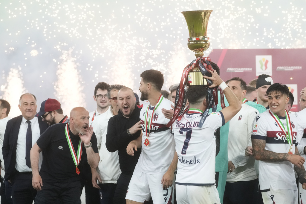 Kejutan Bologna, Sikat Milan dan Juara Coppa Italia 2024-2025 
