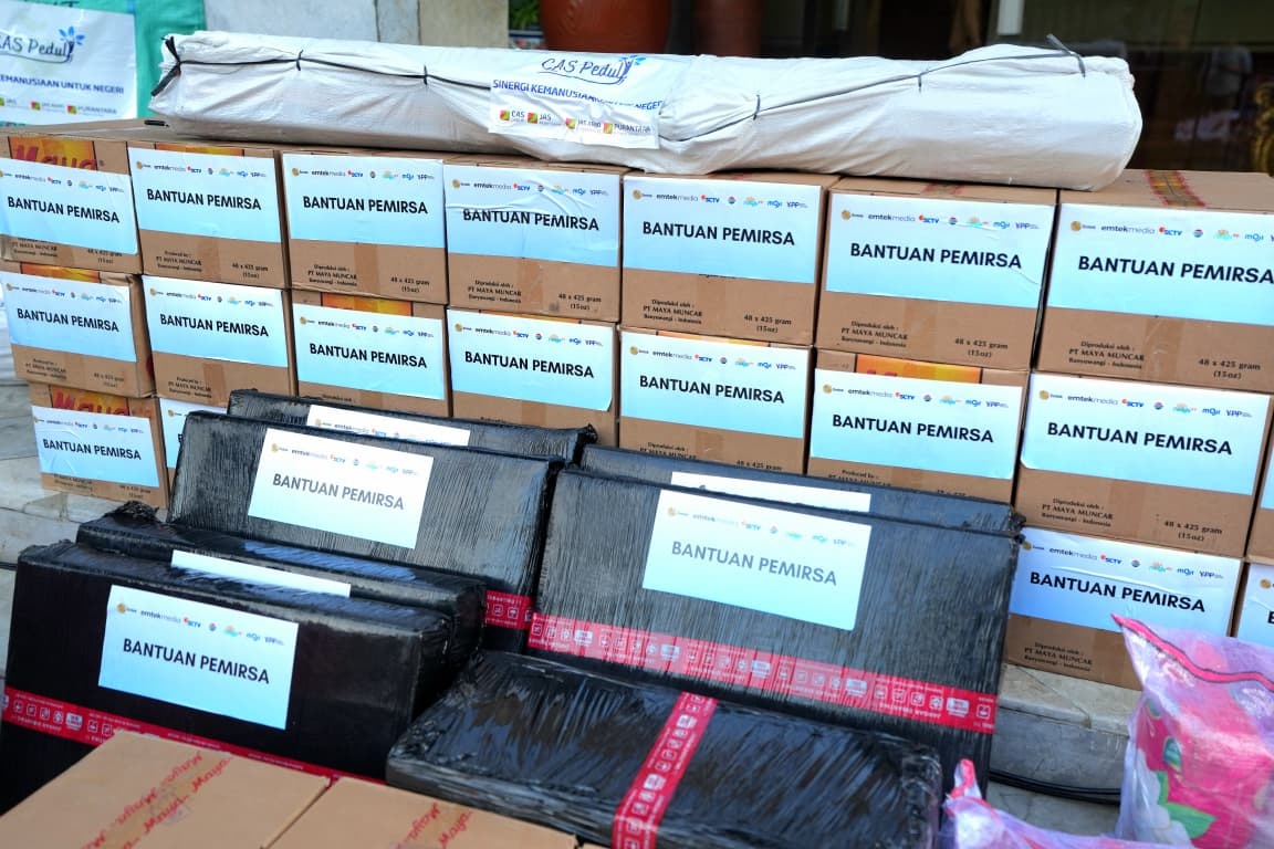 Emtek Group Salurkan Donasi Pemirsa untuk Korban Bencana Banjir Sumatera