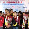 Sambutan Meriah saat Timnas Indonesia U-22 Tiba di Tanah Air Sambutan Meriah saat Timnas Indonesia U-22 Tiba di Tanah Air