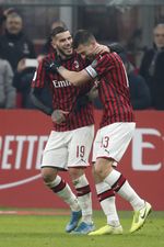AC Milan Bantai SPAL di Coppa Italia