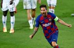 Magis Messi Singkirkan Napoli