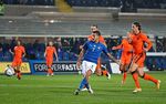 Italia vs Belanda Berakhir Sama Kuat