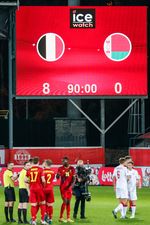 Ketika Belgia Pesta 8 Gol ke Gawang Belarusia