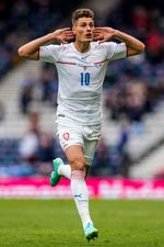 Patrik Schick, Bintang Kemenangan Rep Ceko Atas Skotlandia