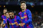 Gerard Pique Beri Barca Kemenangan Pertama di Liga Champions